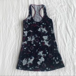 Lululemon Purple Tie Dye Racer Back Tank - sz 4